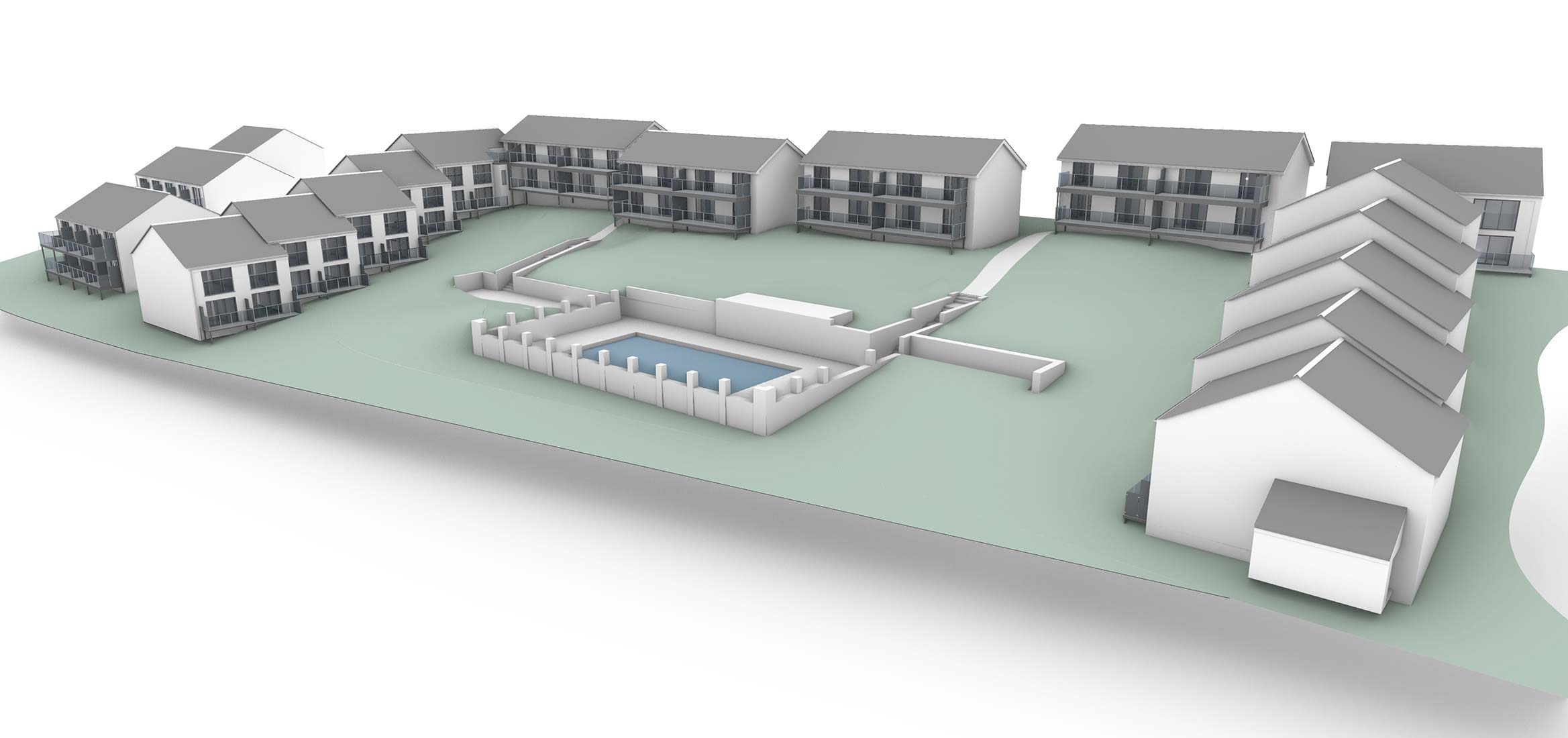 PROPOSED BALCONIES TO PROPERTIES AT SURF VIEW, PENTIRE